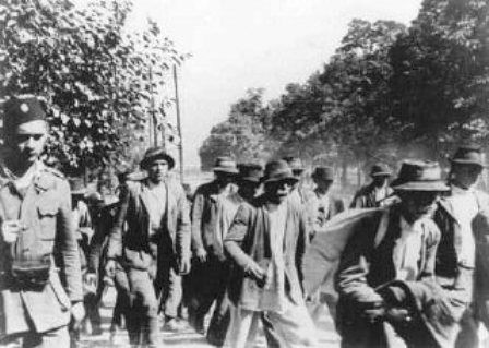 Gypsies deported to Jasenovac